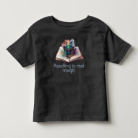 Lezen is een magisch T-shirt; literatuur; Kinder T