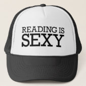Lezen is een sexy pet voor vrachtwagenchauffeurs (Voorkant)