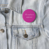 Lezen is empoweren ronde button 5,7 cm (In situ)