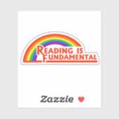 Lezen is essentieel sticker (Vel)