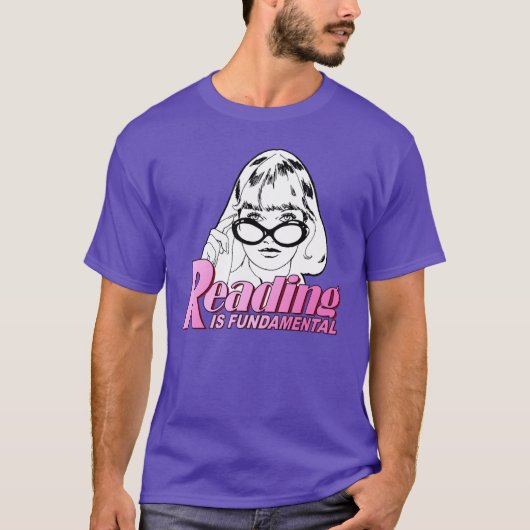 Lezen is essentieel t-shirt (Voorkant)