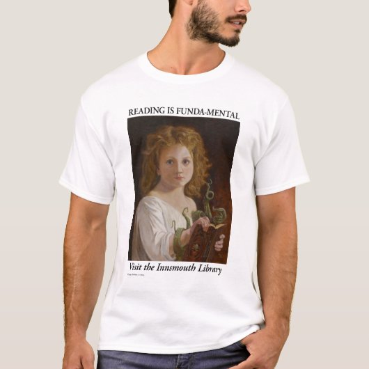 Lezen is Funda-Mental-W-TYPE T-shirt (Voorkant)