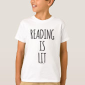 Lezen is Lit Camp ALEC T-Shirt (Voorkant)