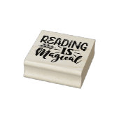 Lezen is Magisch Gummen Stempel (Stempel)