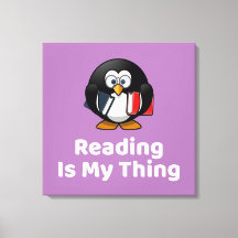 Lezen is mijn ding Pinguïn Grappig Lezen