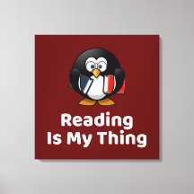 Lezen is mijn ding Pinguïn Grappig Lezen