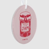 Lezen is mijn favoriete boekliefhebber ornament (voorkant)