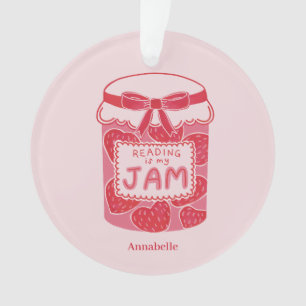 Lezen is mijn favoriete boekliefhebber ornament
