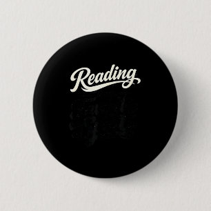 Lezen is mijn favoriete sport boek liefhebber humo ronde button 5,7 cm