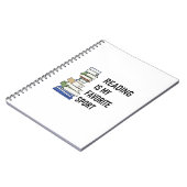 Lezen is mijn favoriete sport notitieboek (Linkerzijde)