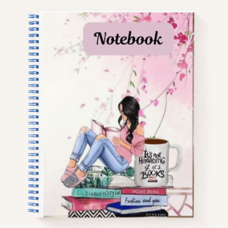 Lezen is mijn gelukkige plek - Notitieboek