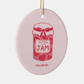 Lezen is mijn grote boekenliefhebber keramisch ornament (Rechts)