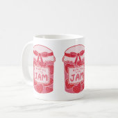 Lezen is mijn jam-boekje koffiemok (Voorkant links)