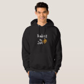 Lezen is mijn Jam Books Hoodie (Voorkant volledig)