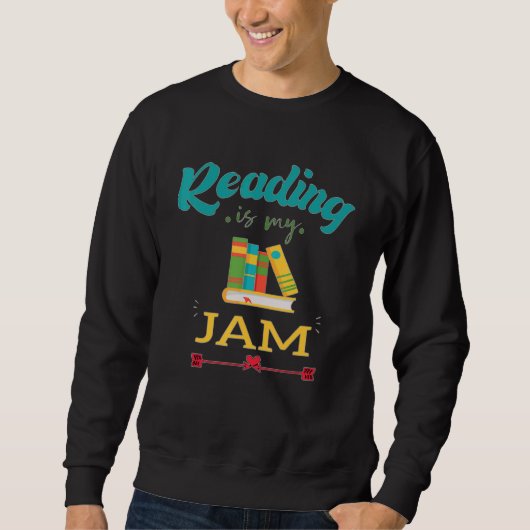 Lezen is mijn jam dat ik graag boeken leest trui (Voorkant)