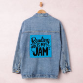 Lezen is mijn jam denim jacket (Hangar)