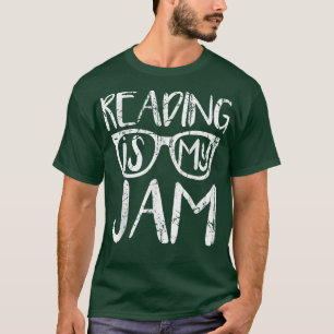 Lezen is mijn jam Halloween Librarian Library Rea T-shirt