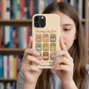 Lezen Is Mijn Jam Mooie Boekliefhebber Genre Potte Case-Mate iPhone Case