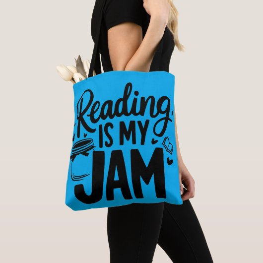 Lezen is mijn jam tote bag (Dichtbij)