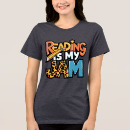Lezen is mijn jam Tri-Blend shirt