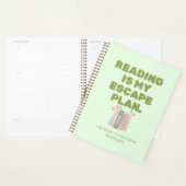 Lezen is mijn ontsnappingsplan - Cozy Boekliefhebb Planner (Display)