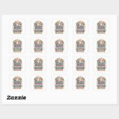 Lezen Is Mijn Persoonlijkheid Sticker - Cozy Bookw (Vel)