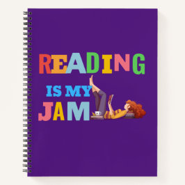 Lezen is mijn spel notitieboek