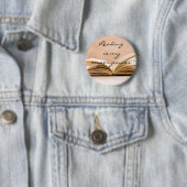 Lezen is mijn superkracht ronde button 5,7 cm (In situ)