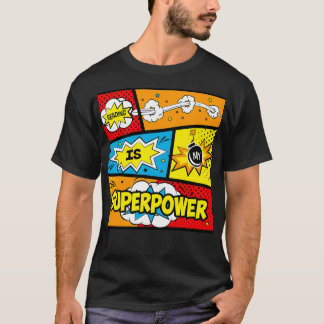 Lezen is Mijn Superpower 2 T-shirt