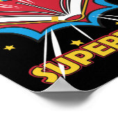 Lezen is mijn Superpower voor lezerapblad Poster (Hoek)