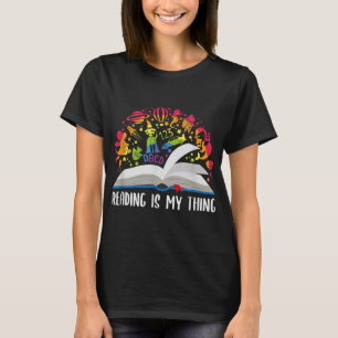 Lezen is mijn T-Shirt Copy-exemplaar voor het boek