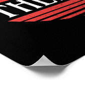 Lezen is mijn therapie Grappig boek Kip lezen Poster (Hoek)