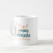 Lezen is mijn therapie koffiemok (Voorkant links)