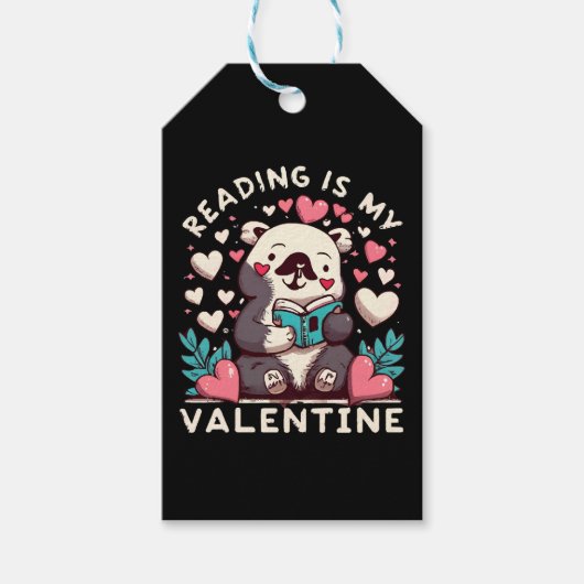 Lezen Is Mijn Valentijn Cadeaulabel (Voorkant)