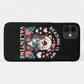 Lezen is mijn Valentijn Case-Mate iPhone Case (Achterkant (horizontaal))