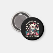 Lezen is mijn Valentijn Magneet (Voorkant / Achterkant)