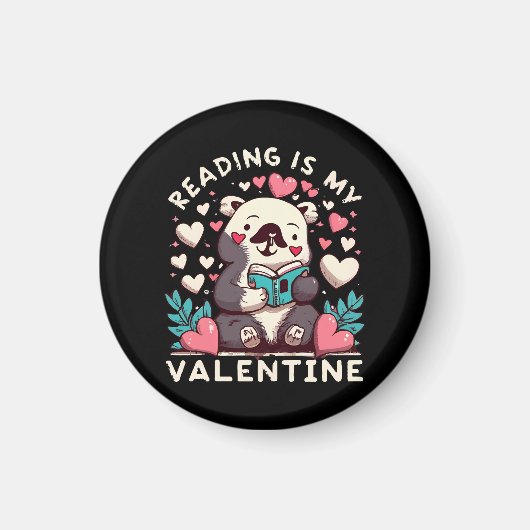 Lezen is mijn Valentijn Magneet (Voorkant)