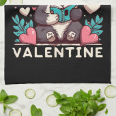 Lezen is mijn Valentijn Theedoek (Gevouwen)
