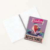 "Lezen is mijn verzet" Notitieboek (Binnen)