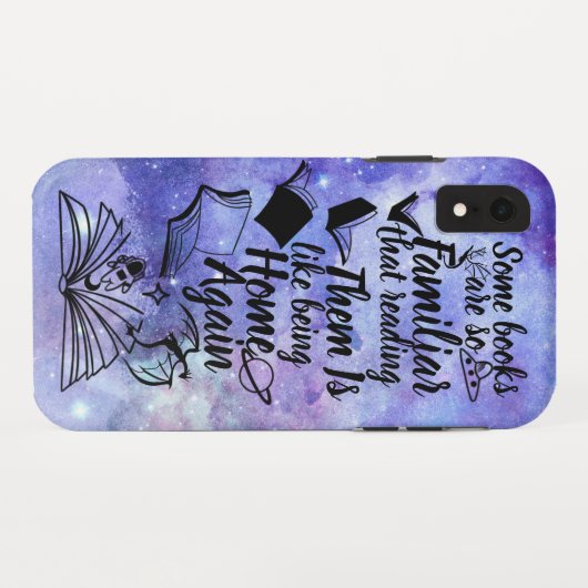 Lezen is net als thuiskomen Case-Mate iPhone case (Achterkant (horizontaal))