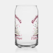 Lezen is oefenen... blikvorm glas (Links)