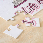 Lezen is oefenen... legpuzzel (Zijkant)