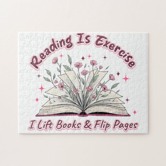 Lezen is oefenen... legpuzzel (Horizontaal)