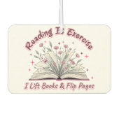 Lezen is oefenen... luchtverfrisser (Voorkant)