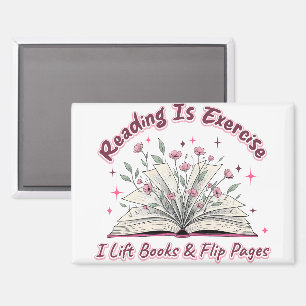 Lezen is oefenen... magneet
