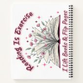 Lezen is oefenen... notitieboek (Achterkant)