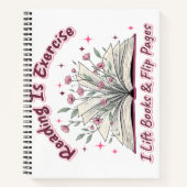 Lezen is oefenen... notitieboek (Voorkant)