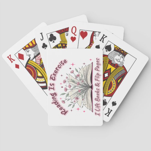 Lezen is oefenen... pokerkaarten (Achterkant)