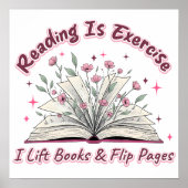 Lezen is oefenen... poster (Voorkant)