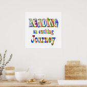 LEZEN is opwindend Poster (Keuken)